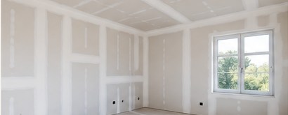Ambiance illustrative de travaux de placo — image générée par IA